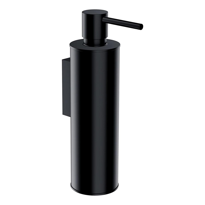 OMNIRES MP60721BL - Distributeur mural de savon MODERN PROJECT 150 ml mat noir