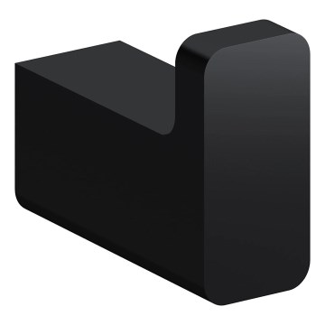 OMNIRES NL80110BL - Porte-serviettes mural NELSON mat noir