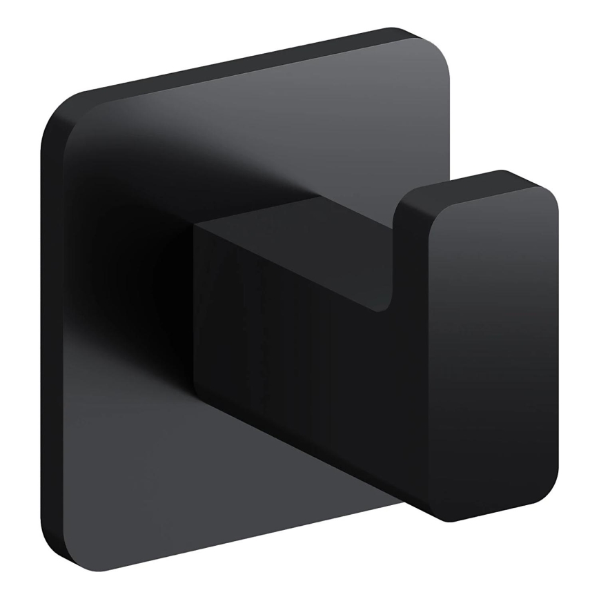 OMNIRES NL80115BL - Muurhaak NELSON mat zwart