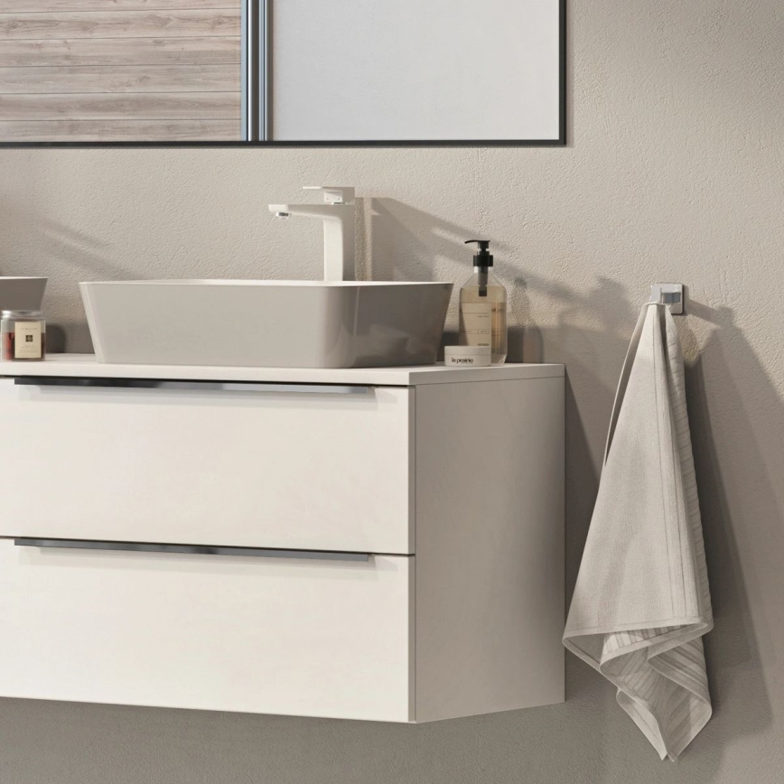 OMNIRES NL80115CR - Muurhaak NELSON glanzend chroom
