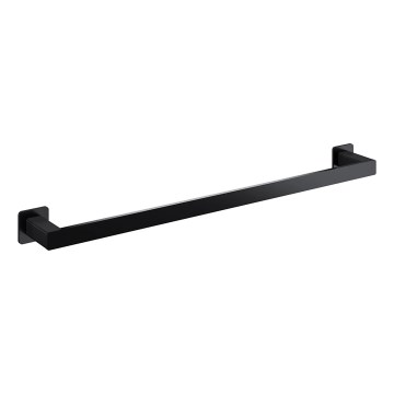 OMNIRES NL80216BL - Porte-serviettes mural NELSON 62 cm mat noir