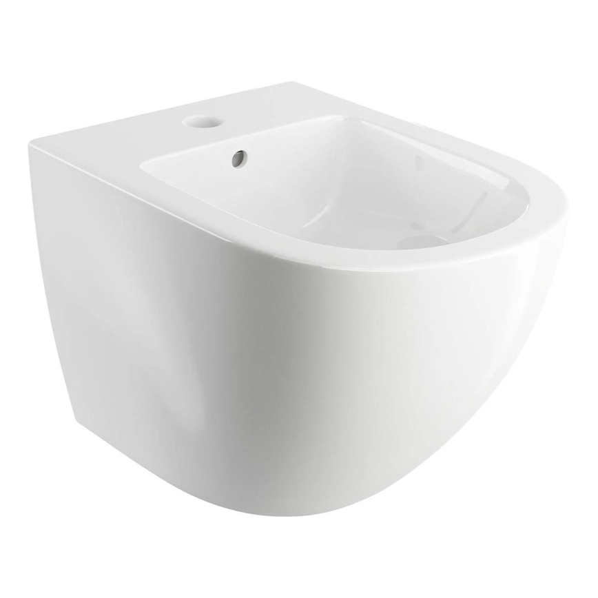 OMNIRES OTTAWABIBP - Wandhangend bidet OTTAWA keramiek/glanzend wit