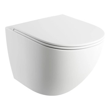 OMNIRES OTTAWAMWBM - Wandtoilet met toiletbril SoftClose OTTAWA keramiek/mat wit