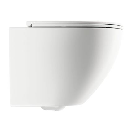 OMNIRES OTTAWAMWBM - Wandtoilet met toiletbril SoftClose OTTAWA keramiek/mat wit
