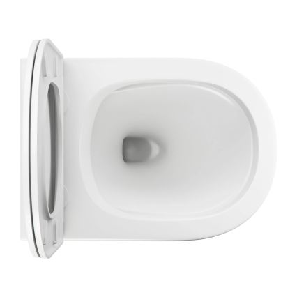 OMNIRES OTTAWAMWBM - Wandtoilet met toiletbril SoftClose OTTAWA keramiek/mat wit