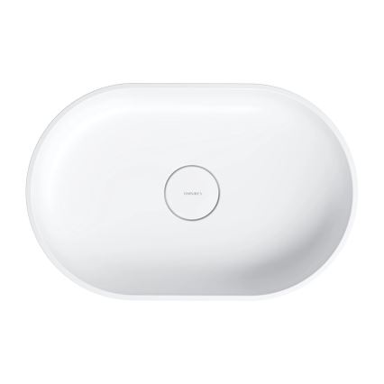 OMNIRES OVOUNBM - OVO opbouwwastafel 55x36 cm dolomiet/mat wit