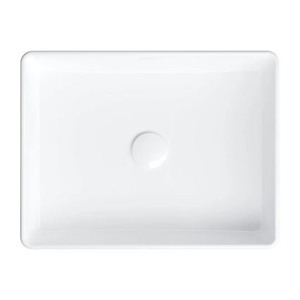 OMNIRES PASADENA470BP - Opzetwastafel PASADENA 47x36 cm keramiek/hoogglans wit