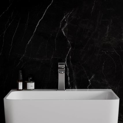 OMNIRES PM7410IN - Mitigeur pour lavabo PARMA 15 cm, nickel brossé