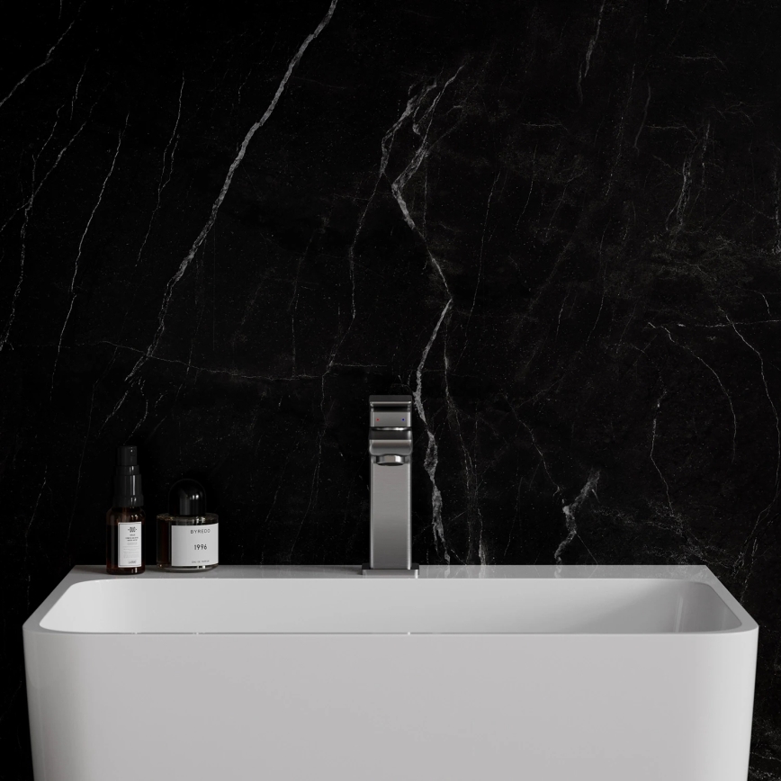 OMNIRES PM7410IN - Wastafelkraan PARMA 15 cm geborsteld nikkel