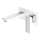 OMNIRES PM7415CRB - Wastafelkraan voor inbouwmontage PARMA glanzend chroom/wit