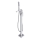 OMNIRES PM7433CR - Set de baignoire sur gorge avec robinet PARMA chrome brillant