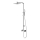 OMNIRES PM7444CR - Douche set met PARMA kraan in glanzend chroom