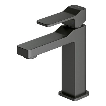OMNIRES SL7710GR - Kraan voor wastafel SLIDE 17 cm geborsteld grafiet
