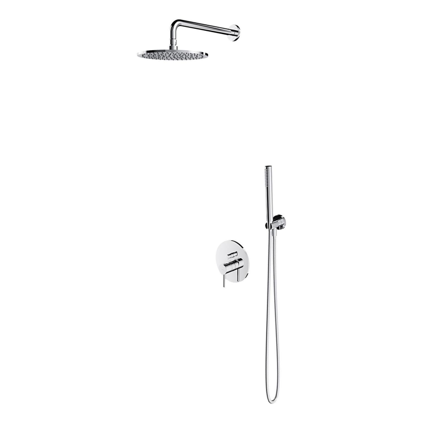 OMNIRES SYSY22XCR - Colonne de douche avec robinetterie encastrée Y chrome brillant