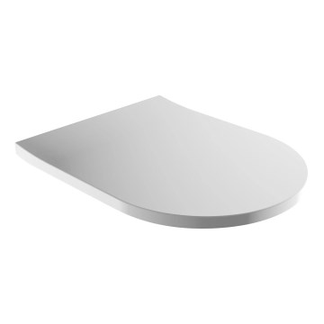OMNIRES TAMPADEBP - Wc-bril SoftClose TAMPA duroplast/glanzend wit