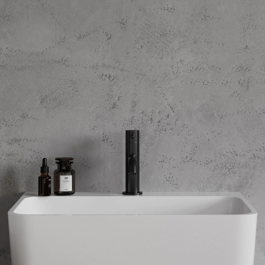 OMNIRES Y1210NBL - Robinet de lavabo Y 16,2 cm semi-mat noir