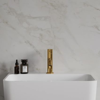 OMNIRES Y1210NGL - Kraan voor wastafel Y 16,2 cm glanzend goud
