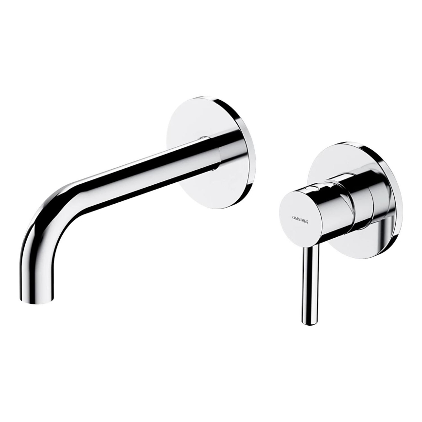 OMNIRES Y1215HCR - Robinet de lavabo pour installation encastrée Y chrome brillant