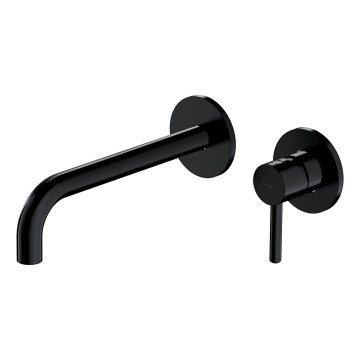 OMNIRES Y1215HLBL - Robinet de lavabo pour installation encastrée Y semi-mat noir