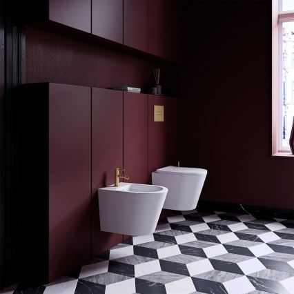 OMNIRES Y1220GLB - Bidet kraan Y 14,5 cm Grond goud