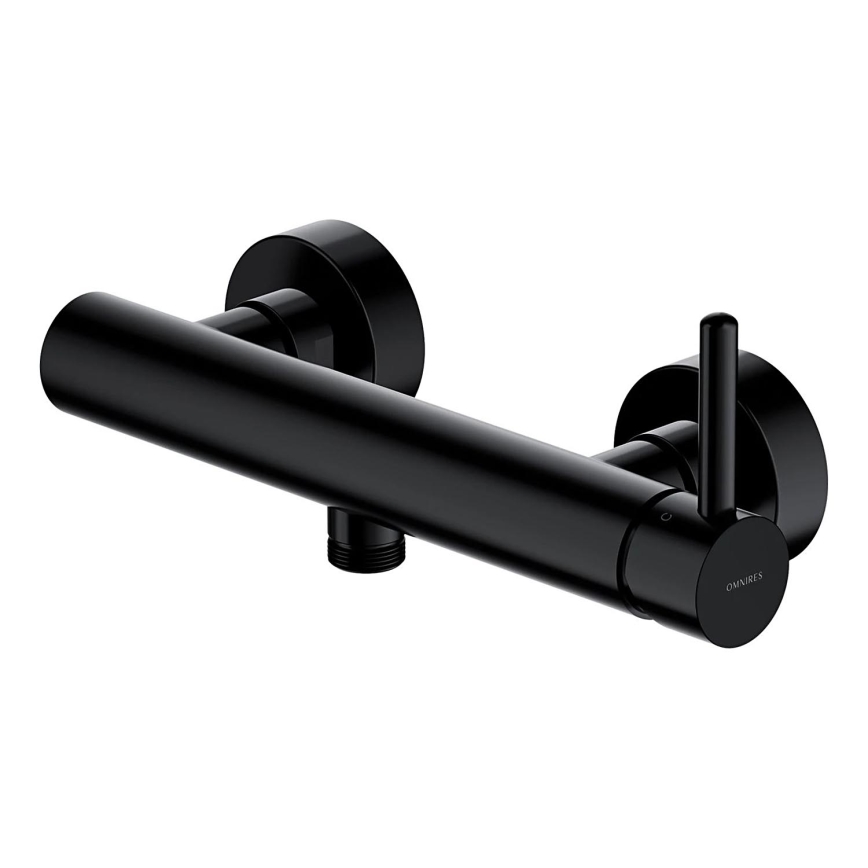 OMNIRES Y1240BL - Robinet de douche Y semi-mat noir