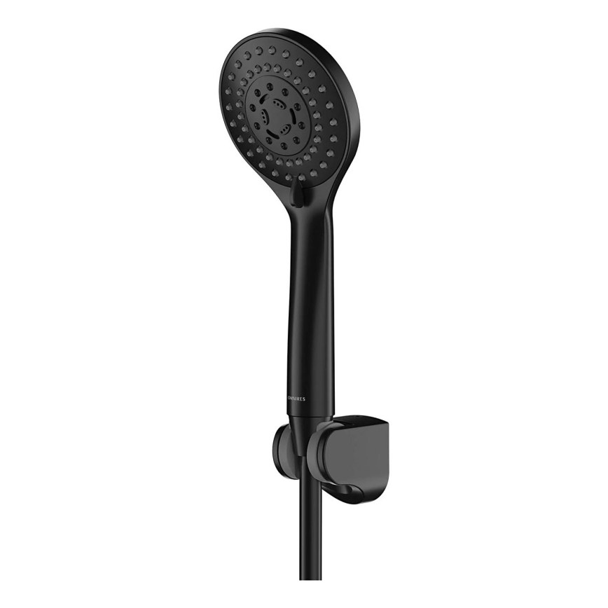 OMNIRES YOSEMITE-PBL - Doucheset YOSEMITE semi-mat zwart