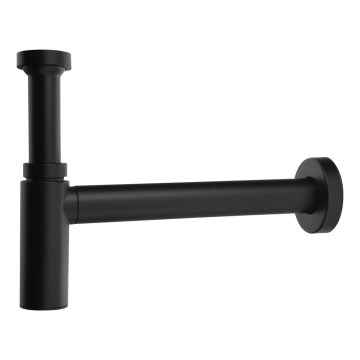 Omp tea - Siphon pour lavabo MINITOTI DN32 noir mat