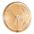 Ondaluce - Abat-jour de rechange pour lampadaire JOKEY, Ø 40 cm, beige fumé