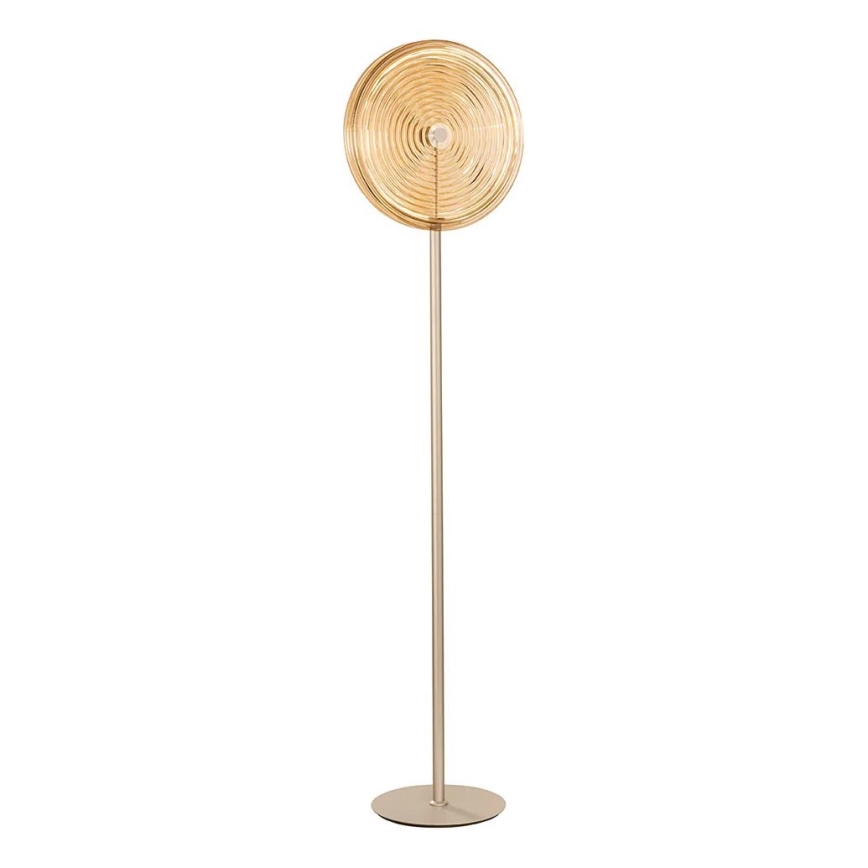 Ondaluce - Abat-jour de rechange pour lampadaire JOKEY, Ø 40 cm, beige fumé