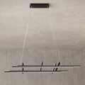 Ondaluce - dimbare LED-hanglamp aan kabel MOVIDA LED/114W/230V, zwart