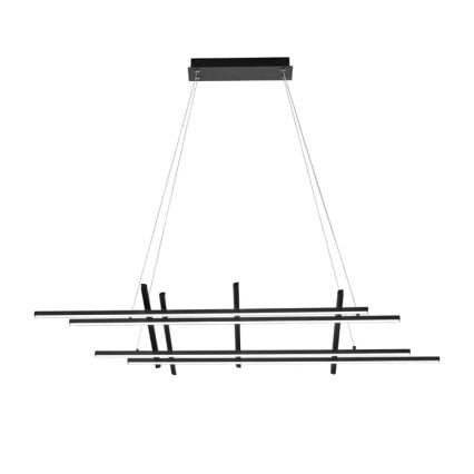 Ondaluce - dimbare LED-hanglamp aan kabel MOVIDA LED/114W/230V, zwart