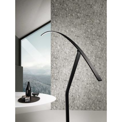 Ondaluce - Dimbare LED-vloerlamp FOLAGA LED/30W/230V 190 cm zwart