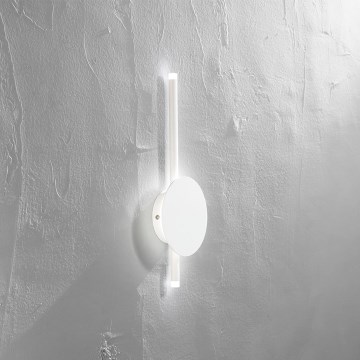 Ondaluce - Dimbare LED-wandlamp JAMES LED/16W/230V wit