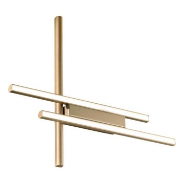 Ondaluce - dimbare LED-wandlamp MOVIDA LED/20W/230V goud