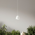Ondaluce - Hanglamp aan snoer CONCRETE 1xGU10/7,5W/230V Ø 10,5 cm beton wit