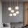 Ondaluce - Kroonluchter aan kabel JEWEL 6xE14/10W/230V Ø 55 cm goud/wit