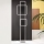 Ondaluce - LED Dimbare vloerlamp DOWEL LED/77W/230V 166 cm zilver