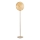 Ondaluce - LED-dimbare vloerlamp JOKEY LED/15W/230V 170 cm goud/rookbeige