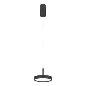 Ondaluce - LED-hanglamp met kabel NINA LED/20W/230V Ø 19 cm zwart