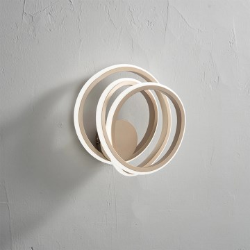 Ondaluce - LED-wandlamp GOLDEN LED/23W/230V goudkleurig