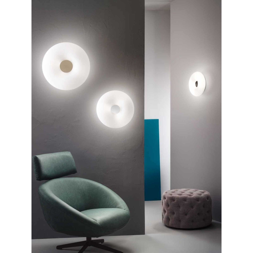 Ondaluce - Plafonnier DODI 4xE27/15W/230V Ø 53 cm blanc