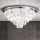 Ondaluce - Plafonnier en cristal CASTLE 12xG9/7W/230V Ø 60 cm chromé brillant