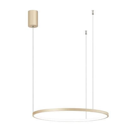 Ondaluce - Suspension LED à intensité variable sur câble SOEL LED/28W/230V Ø 60 cm, dorée