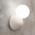Ondaluce - Wandlamp ROCK 1xG9/7W/230V beton/wit