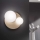 Ondaluce - Wandlamp TONDO 1xE14/10W/230V + 1xE27/15W goud/wit