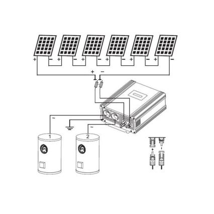 Onduleur solaire pour chauffe-eau ECO Solar Boost Evo MPPT-4000 4kW PRO