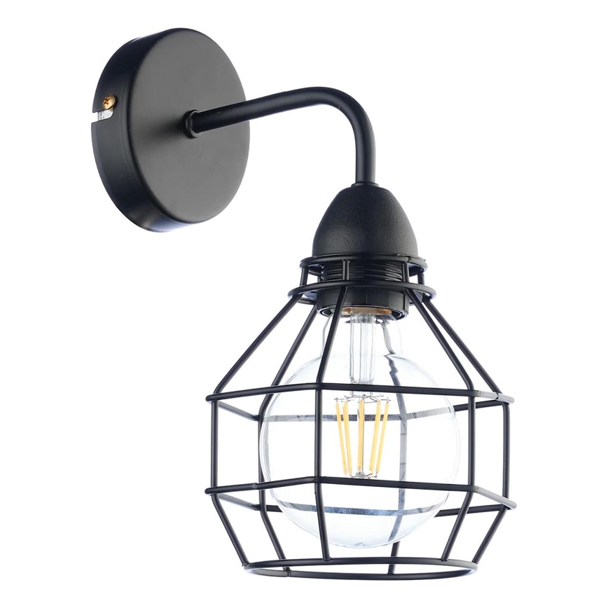 ONLI - Applique murale ARAIGNEE 1xE27/15W/230V noir