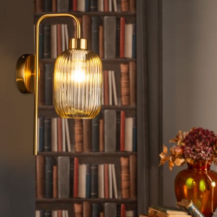 ONLI - Applique murale DOROTY 1xE27/15W/230V en laiton