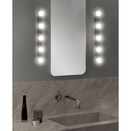 ONLI - Applique murale HOLLYWOOD 5xE14/6W/230V noir