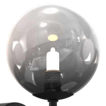 ONLI - Applique murale PALOMA 1xG9/10W/230V noir/fumé